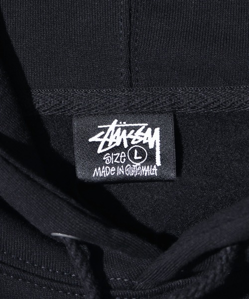 STUSSY（ステューシー）の「STUSSY/ステューシー CITY SEAL APP.HOODIE パーカー フーディー（パーカー・メンズ・ブラック/アッシュグレー・XL/M/L/2XL）」の7枚目の写真