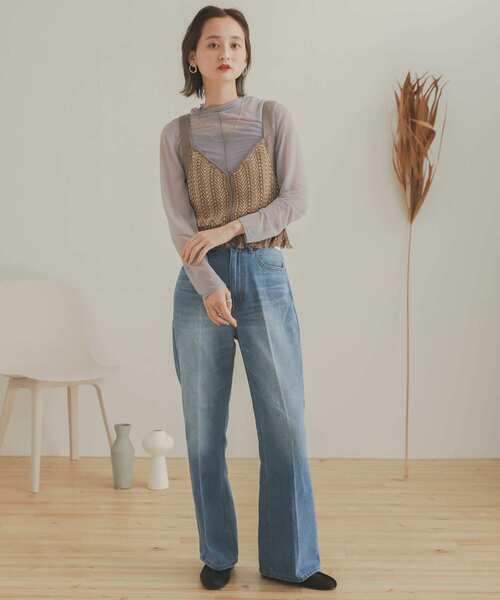 SENSE OF PLACE by URBAN RESEARCH（センスオブプレイスバイアーバンリサーチ）の「ニットフリンジビスチェ（ベスト・レディース・その他2/その他1・ONE）」の16枚目の写真