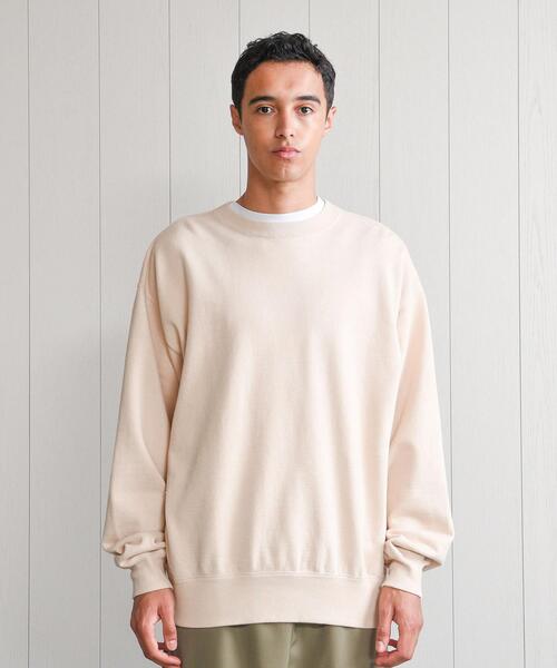 H BEAUTY&YOUTH UNITED ARROWS(エイチビューティーアンドユースユナイテッドアローズ)の「<H>CLASSIC SWEAT CREW NECK PULLOVER/スウェット(スウェット・メンズ・ライトグレー/ブラック/ナチュラル・S/M/L)」の10枚目の写真