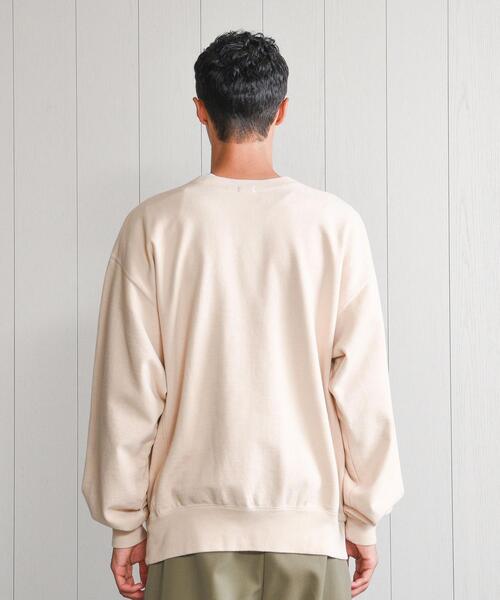 H BEAUTY&YOUTH UNITED ARROWS(エイチビューティーアンドユースユナイテッドアローズ)の「<H>CLASSIC SWEAT CREW NECK PULLOVER/スウェット(スウェット・メンズ・ライトグレー/ブラック/ナチュラル・S/M/L)」の6枚目の写真