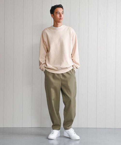 H BEAUTY&YOUTH UNITED ARROWS(エイチビューティーアンドユースユナイテッドアローズ)の「<H>CLASSIC SWEAT CREW NECK PULLOVER/スウェット(スウェット・メンズ・ライトグレー/ブラック/ナチュラル・S/M/L)」の5枚目の写真