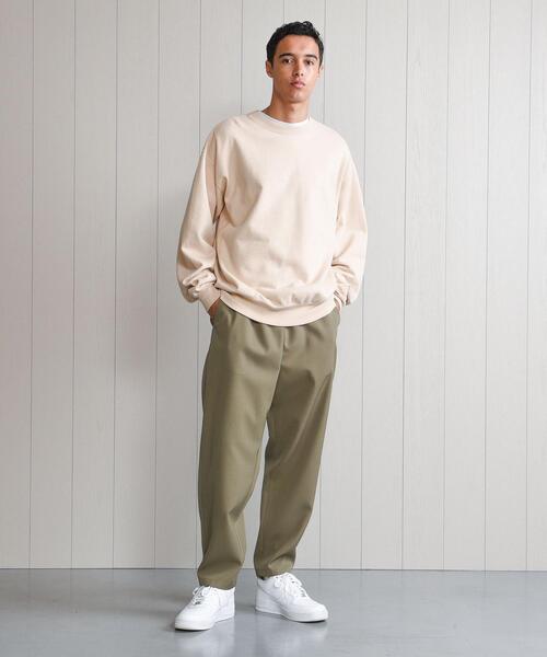 H BEAUTY&YOUTH UNITED ARROWS(エイチビューティーアンドユースユナイテッドアローズ)の「<H>CLASSIC SWEAT CREW NECK PULLOVER/スウェット(スウェット・メンズ・ライトグレー/ブラック/ナチュラル・S/M/L)」の12枚目の写真