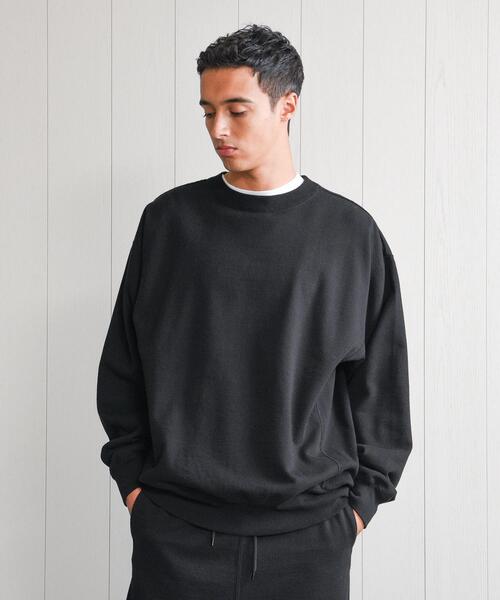 H BEAUTY&YOUTH UNITED ARROWS(エイチビューティーアンドユースユナイテッドアローズ)の「<H>CLASSIC SWEAT CREW NECK PULLOVER/スウェット(スウェット・メンズ・ライトグレー/ブラック/ナチュラル・S/M/L)」の7枚目の写真