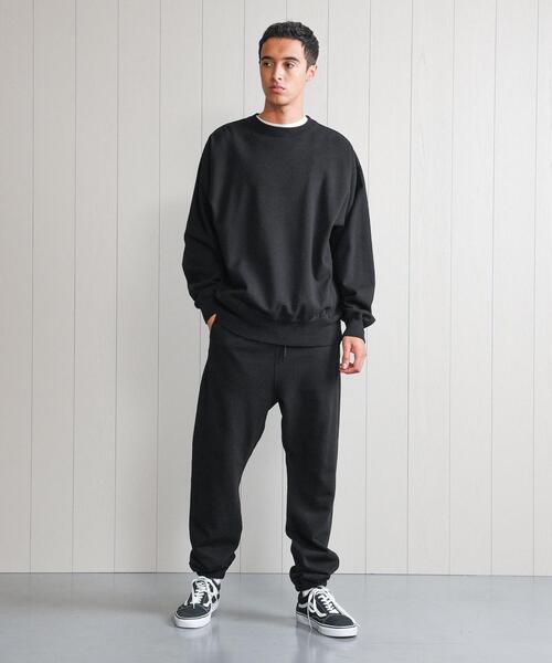 H BEAUTY&YOUTH UNITED ARROWS(エイチビューティーアンドユースユナイテッドアローズ)の「<H>CLASSIC SWEAT CREW NECK PULLOVER/スウェット(スウェット・メンズ・ライトグレー/ブラック/ナチュラル・S/M/L)」の11枚目の写真