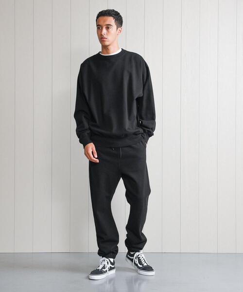 H BEAUTY&YOUTH UNITED ARROWS(エイチビューティーアンドユースユナイテッドアローズ)の「<H>CLASSIC SWEAT CREW NECK PULLOVER/スウェット(スウェット・メンズ・ライトグレー/ブラック/ナチュラル・S/M/L)」の21枚目の写真