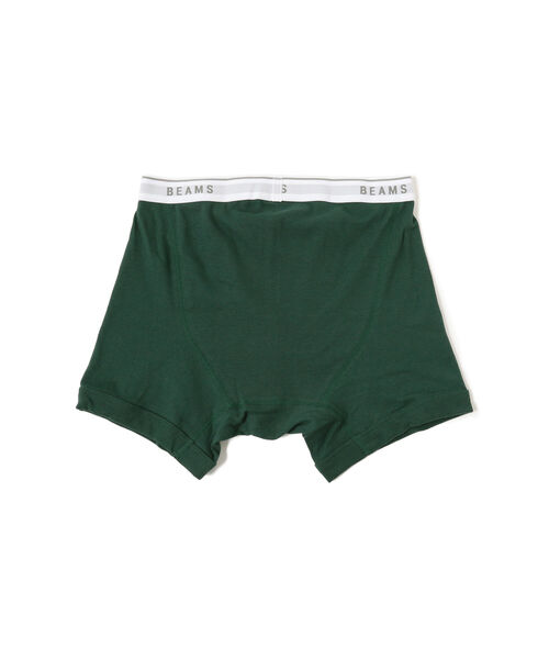 BEAMS(ビームス)の「BEAMS / ベーシック ボクサーパンツ(ボクサーパンツ・メンズ・チャコールグレー/グリーン・MEDIUM/LARGE)」の3枚目の写真