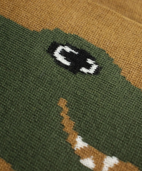 didizizi(ディディジジ)の「ワニマフラー(ストール/ショール・レディース・ベージュ/ブルー・FREE)」の18枚目の写真