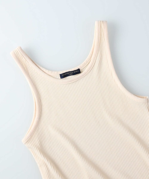 HONEYSUCKLE ROSE（ハニーサックルローズ）の「【HONEYSUCKLE ROSE】タンクトップ（タンクトップ・レディース・ブラック/ベージュ/オフホワイト・M/L）」の10枚目の写真