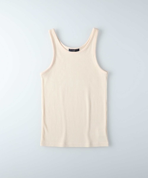 HONEYSUCKLE ROSE（ハニーサックルローズ）の「【HONEYSUCKLE ROSE】タンクトップ（タンクトップ・レディース・ブラック/ベージュ/オフホワイト・M/L）」の11枚目の写真