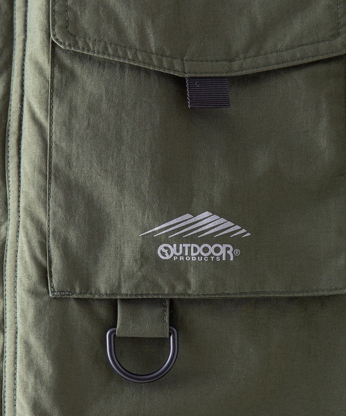 OUTDOOR PRODUCTS APPAREL(アウトドアプロダクツアパレル)の「撥水フィッシング中綿ジャケット ワンポイントブランドロゴ(ブルゾン・メンズ・カーキ/ベージュ/ブラック・LARGE/MEDIUM/X-LARGE)」の12枚目の写真
