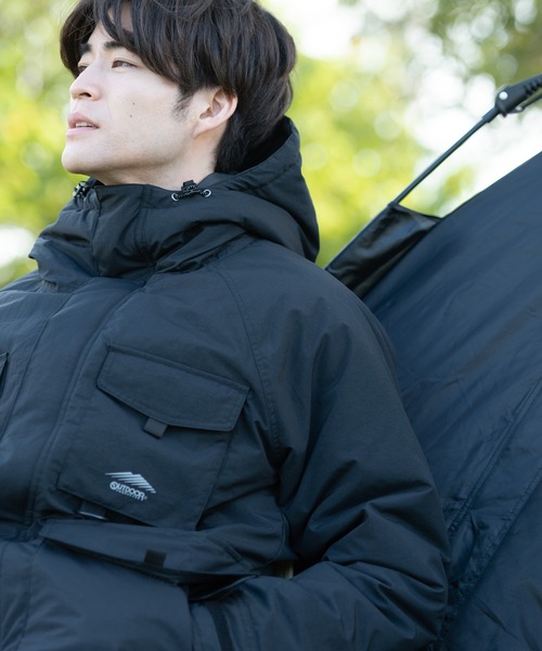OUTDOOR PRODUCTS APPAREL(アウトドアプロダクツアパレル)の「撥水フィッシング中綿ジャケット ワンポイントブランドロゴ(ブルゾン・メンズ・カーキ/ベージュ/ブラック・LARGE/MEDIUM/X-LARGE)」の21枚目の写真