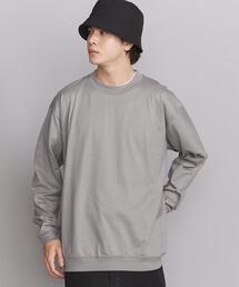 BEAUTY&YOUTH UNITED ARROWS | BY ハイゲージ コットン スウェット クルーネック(Tシャツ/カットソー)