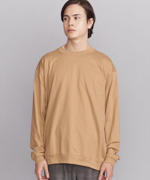 BEAUTY&YOUTH UNITED ARROWS（ビューティーアンドユースユナイテッドアローズ）の「BY ハイゲージ コットン スウェット クルーネック（Tシャツ/カットソー・メンズ・ホワイト/ブラック/ブラウン/グレー/コバルトブルー・S/M/L/XL）」の12枚目の写真