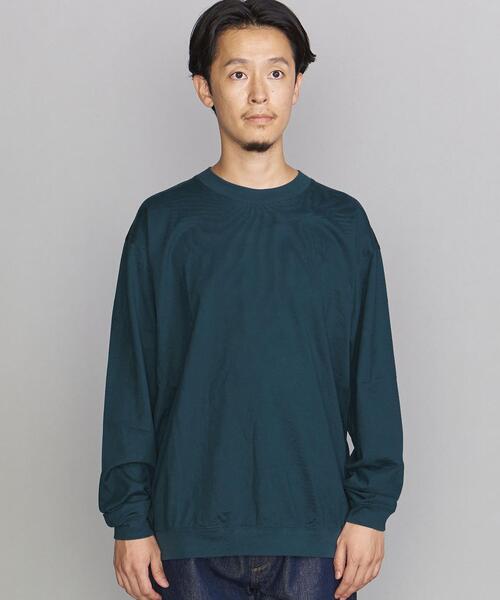 BEAUTY&YOUTH UNITED ARROWS（ビューティーアンドユースユナイテッドアローズ）の「BY ハイゲージ コットン スウェット クルーネック（Tシャツ/カットソー・メンズ・ホワイト/ブラック/ブラウン/グレー/コバルトブルー・S/M/L/XL）」の18枚目の写真