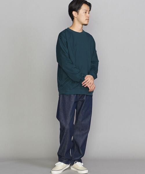 BEAUTY&YOUTH UNITED ARROWS（ビューティーアンドユースユナイテッドアローズ）の「BY ハイゲージ コットン スウェット クルーネック（Tシャツ/カットソー・メンズ・ホワイト/ブラック/ブラウン/グレー/コバルトブルー・S/M/L/XL）」の19枚目の写真