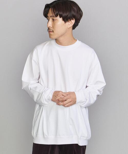 BEAUTY&YOUTH UNITED ARROWS（ビューティーアンドユースユナイテッドアローズ）の「BY ハイゲージ コットン スウェット クルーネック（Tシャツ/カットソー・メンズ・ホワイト/ブラック/ブラウン/グレー/コバルトブルー・S/M/L/XL）」の14枚目の写真