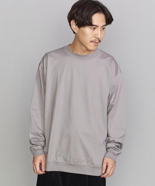 BEAUTY&YOUTH UNITED ARROWS（ビューティーアンドユースユナイテッドアローズ）の「BY ハイゲージ コットン スウェット クルーネック（Tシャツ/カットソー・メンズ・ホワイト/ブラック/ブラウン/グレー/コバルトブルー・S/M/L/XL）」の15枚目の写真