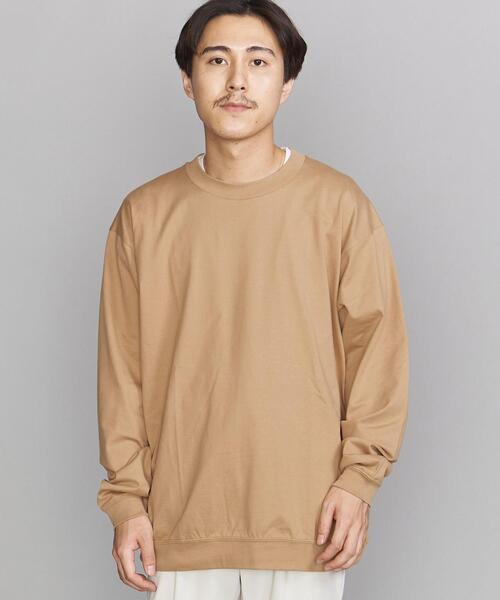 BEAUTY&YOUTH UNITED ARROWS（ビューティーアンドユースユナイテッドアローズ）の「BY ハイゲージ コットン スウェット クルーネック（Tシャツ/カットソー・メンズ・ホワイト/ブラック/ブラウン/グレー/コバルトブルー・S/M/L/XL）」の21枚目の写真