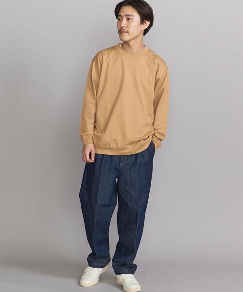 BEAUTY&YOUTH UNITED ARROWS（ビューティーアンドユースユナイテッドアローズ）の「BY ハイゲージ コットン スウェット クルーネック（Tシャツ/カットソー・メンズ・ホワイト/ブラック/ブラウン/グレー/コバルトブルー・S/M/L/XL）」の16枚目の写真