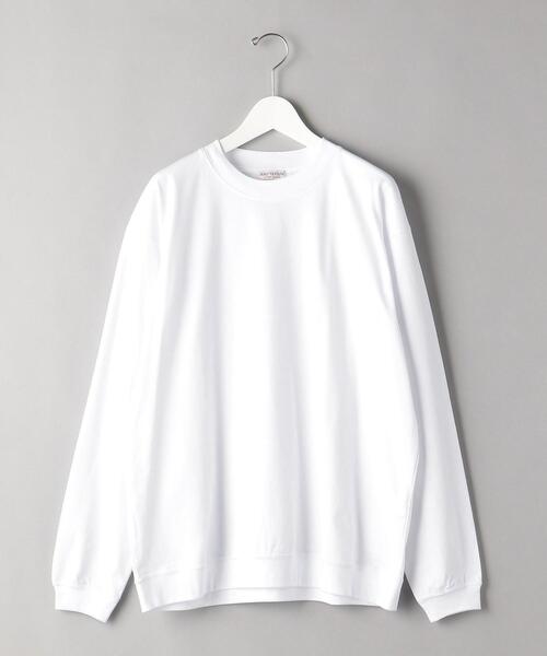 BEAUTY&YOUTH UNITED ARROWS（ビューティーアンドユースユナイテッドアローズ）の「BY ハイゲージ コットン スウェット クルーネック（Tシャツ/カットソー・メンズ・ホワイト/ブラック/ブラウン/グレー/コバルトブルー・S/M/L/XL）」の17枚目の写真