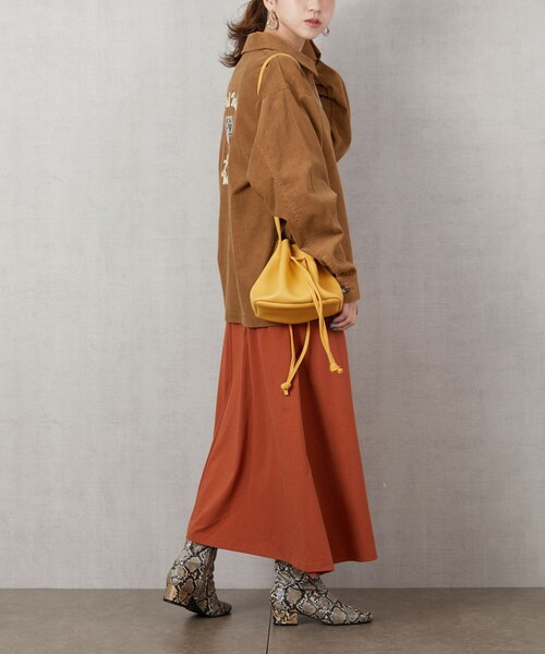 FREAK'S STORE（フリークスストア）の「▽【WEB限定】コーデュロイベアーブルゾン（その他アウター・レディース・ネイビー/ブラウン/ベージュ・ﾌﾘ-）」の13枚目の写真