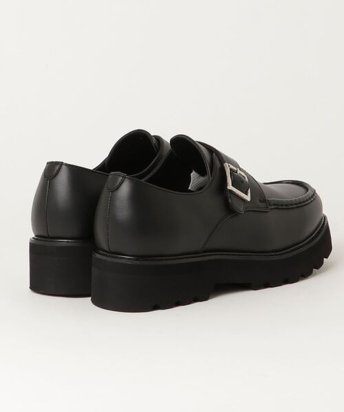 Dedes（デデス）の「Dedes / ボリュームソール モンクモカシン (6312)（モカシン/デッキシューズ・メンズ・ブラック・44/41/40/43/42）」の2枚目の写真