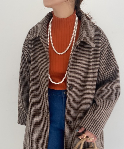 archives（アルシーヴ）の「ステンカラーコート（ステンカラーコート・レディース・グレー/ブラウン/ベージュ/グレイッシュベージュ・MEDIUM）」の18枚目の写真