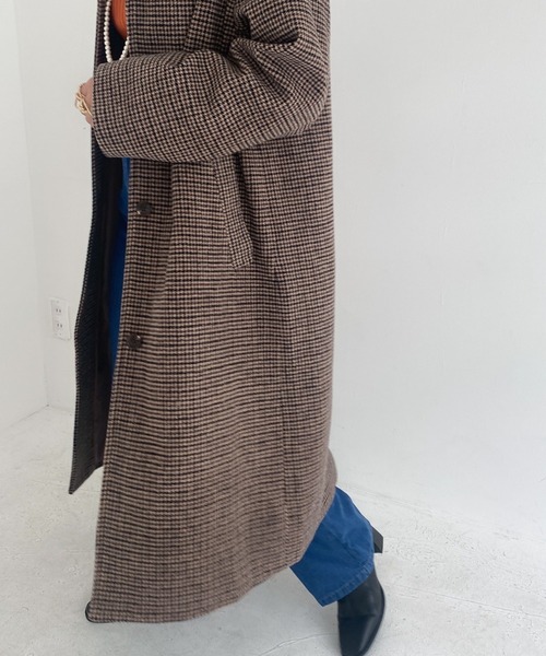 archives（アルシーヴ）の「ステンカラーコート（ステンカラーコート・レディース・グレー/ブラウン/ベージュ/グレイッシュベージュ・MEDIUM）」の16枚目の写真