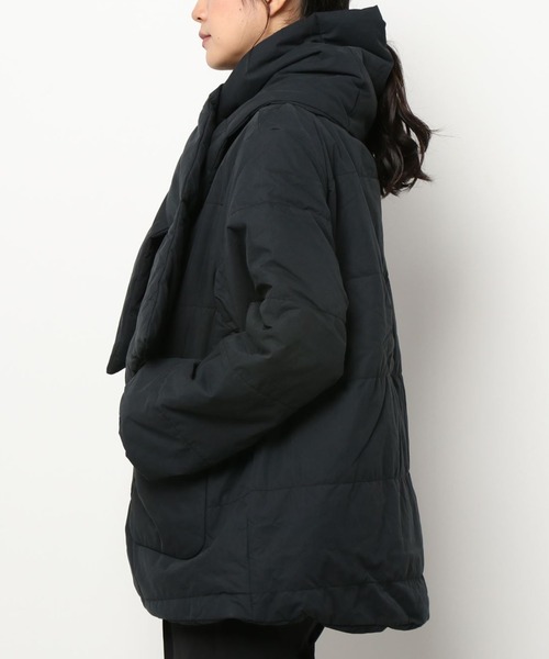 RNA-N(アールエヌエーエヌ)の「J2004 マフラー付きパディングコート(ダウンジャケット/コート・レディース・ブラック/ベージュ/グレー・MEDIUM)」の6枚目の写真