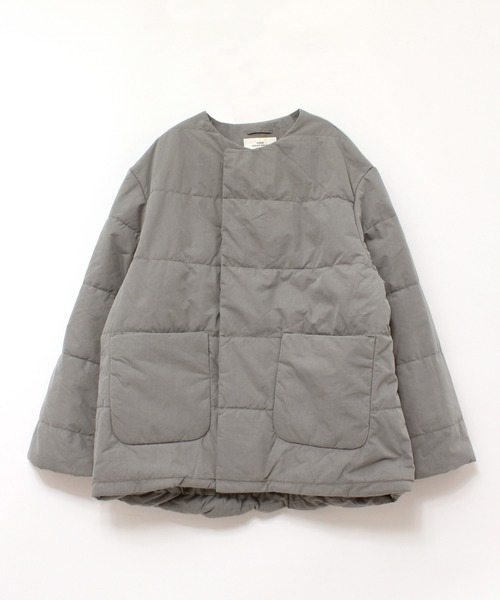 RNA-N(アールエヌエーエヌ)の「J2004 マフラー付きパディングコート(ダウンジャケット/コート・レディース・ブラック/ベージュ/グレー・MEDIUM)」の7枚目の写真