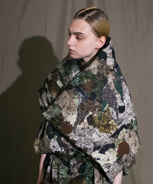 my beautiful landlet(マイビューティフルランドレット)の「【my beautiful landlet】 MBL camouflage down stole(ストール/ショール・メンズ・カモフラージュ・FREE)」の7枚目の写真