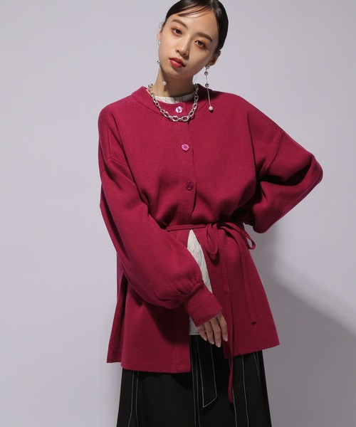 HARE（ハレ）の「2WAYスリットニットカーディガン(HARE