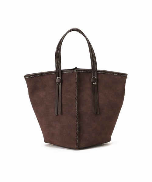 LE TALON（ルタロン）の「LE TALON カガリトート◆（トートバッグ・レディース・ブラウン/アイボリー/ネイビー・FREE）」の4枚目の写真