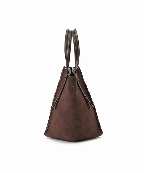 LE TALON（ルタロン）の「LE TALON カガリトート◆（トートバッグ・レディース・ブラウン/アイボリー/ネイビー・FREE）」の5枚目の写真