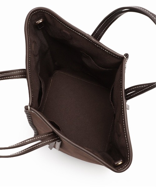 LE TALON（ルタロン）の「LE TALON カガリトート◆（トートバッグ・レディース・ブラウン/アイボリー/ネイビー・FREE）」の7枚目の写真