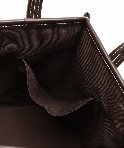 LE TALON（ルタロン）の「LE TALON カガリトート◆（トートバッグ・レディース・ブラウン/アイボリー/ネイビー・FREE）」の8枚目の写真