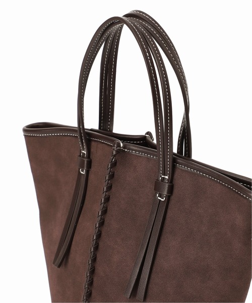 LE TALON（ルタロン）の「LE TALON カガリトート◆（トートバッグ・レディース・ブラウン/アイボリー/ネイビー・FREE）」の10枚目の写真