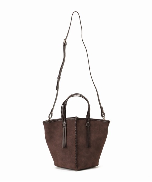 LE TALON（ルタロン）の「LE TALON カガリトート◆（トートバッグ・レディース・ブラウン/アイボリー/ネイビー・FREE）」の14枚目の写真