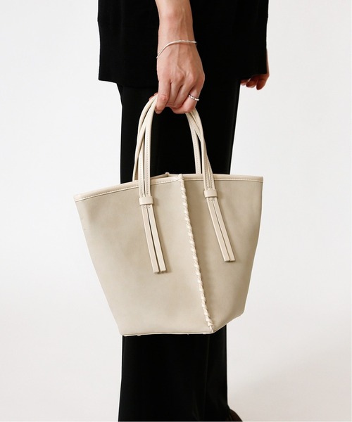 LE TALON（ルタロン）の「LE TALON カガリトート◆（トートバッグ・レディース・ブラウン/アイボリー/ネイビー・FREE）」の21枚目の写真