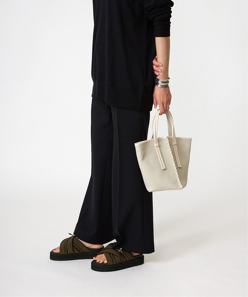 LE TALON（ルタロン）の「LE TALON カガリトート◆（トートバッグ・レディース・ブラウン/アイボリー/ネイビー・FREE）」の22枚目の写真