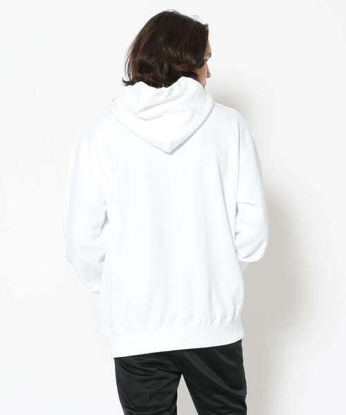 amok（アモク）の「【別注】amok /アモク/COLLEGE GIRL PK（パーカー・メンズ・ブラック/ブルー/ホワイト・MEDIUM/LARGE）」の6枚目の写真
