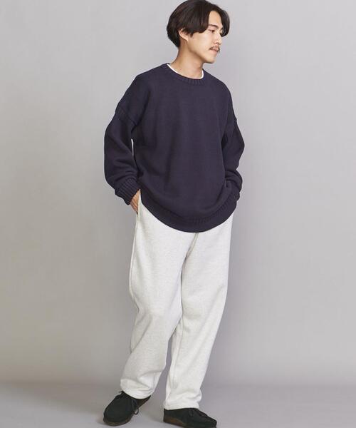 BEAUTY&YOUTH UNITED ARROWS（ビューティーアンドユースユナイテッドアローズ）の「BY スウェット アジャスト バギー イージーパンツ（スウェットパンツ・メンズ・ライトグレー/ブラック・S/XL/M/L）」の10枚目の写真