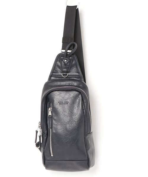 Misto Forza（ミストフォルツァ）の「ミストフォルツァ【Misto Forza】ワンショルダーバッグ（ショルダーバッグ・メンズ・ブラック/ネイビー/キャメル・フリー）」の2枚目の写真