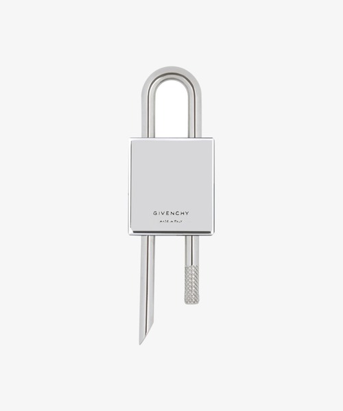 GIVENCHY（ジバンシイ）の「タグエフェクト 4G スモール パッドロック（その他小物・メンズ・ブラック×ホワイト・ONE SIZE）」の2枚目の写真
