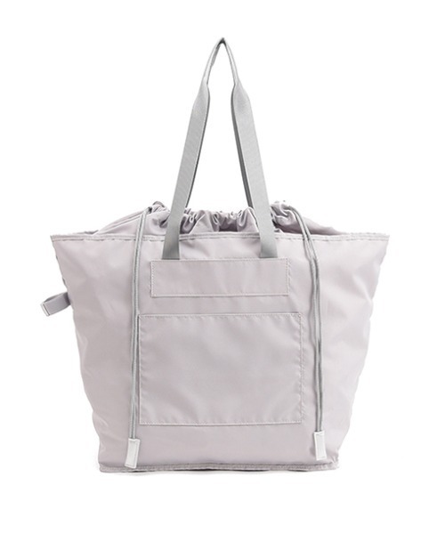 Laugoa（ラウゴア）の「【LAUGOA/ラウゴア】 LEWISIA 折り畳みビッグトート（トートバッグ・レディース・ブラック/マスタード/ライトグレー・FREE）」の3枚目の写真