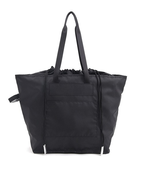 Laugoa（ラウゴア）の「【LAUGOA/ラウゴア】 LEWISIA 折り畳みビッグトート（トートバッグ・レディース・ブラック/マスタード/ライトグレー・FREE）」の2枚目の写真