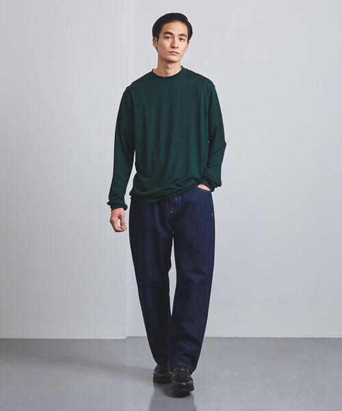 UNITED ARROWS リブ フレアスリーブニットTシャツ UNITED ARROWS（ユナイテッドアローズ）の「UBC DOT フレア