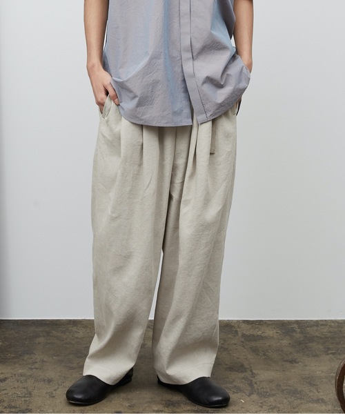 Dulcamara（ドゥルカマラ）の「リネンPEタックワイドPT -LINEN PE