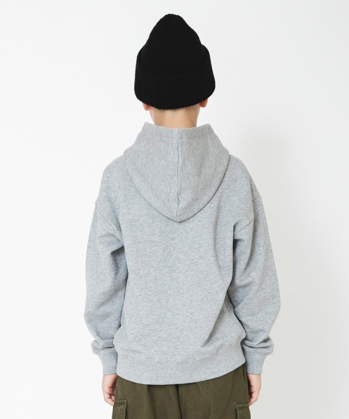 NAUTICA（ノーティカ）の「【NAUTICA/ノーティカ】アップリケロゴ裏毛パーカー（パーカー・キッズ・レッド/ダークグリーン/杢グレー/ネイビー/アイボリー・130/140/150/120）」の14枚目の写真