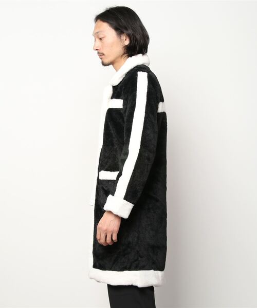 CULLNI 19AW エコファー　ブルゾン　コート　ブラック　サイズ1 CULLNI 19AW エコファー ブルゾン コート ブラック サイズ1 CULLNI